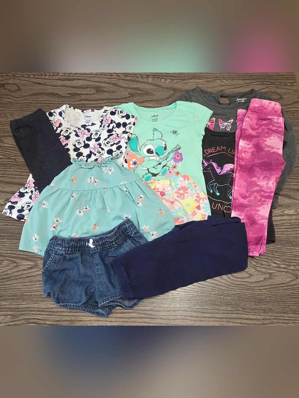 Disney Lilo & Stitch Mint Green Graphic Tee